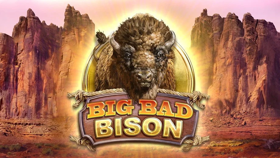 Banner de Big Bad Bison, tragamonedas de Big Time Gaming disponible en 1win