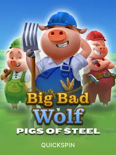 Big Bad Wolf: Pigs of Steel, tragamonedas de Quickspin en 1win