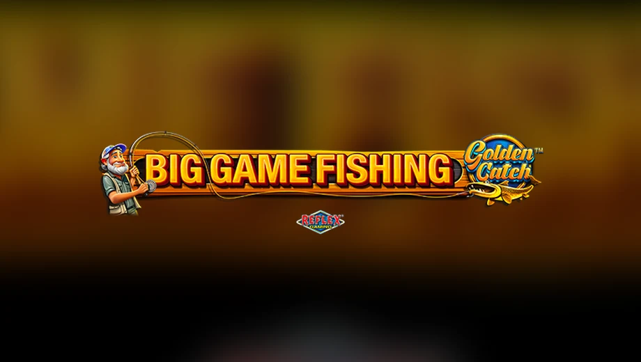 Banner de Big Game Fishing Golden Catch, tragamonedas de Yggdrasil disponible en 1win