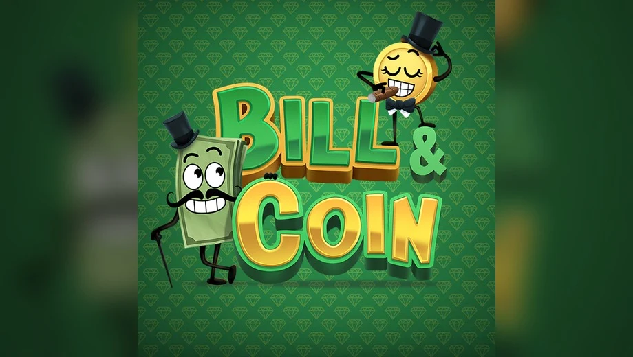 Banner de Bill & Coin, tragamonedas de Relax disponible en 1win