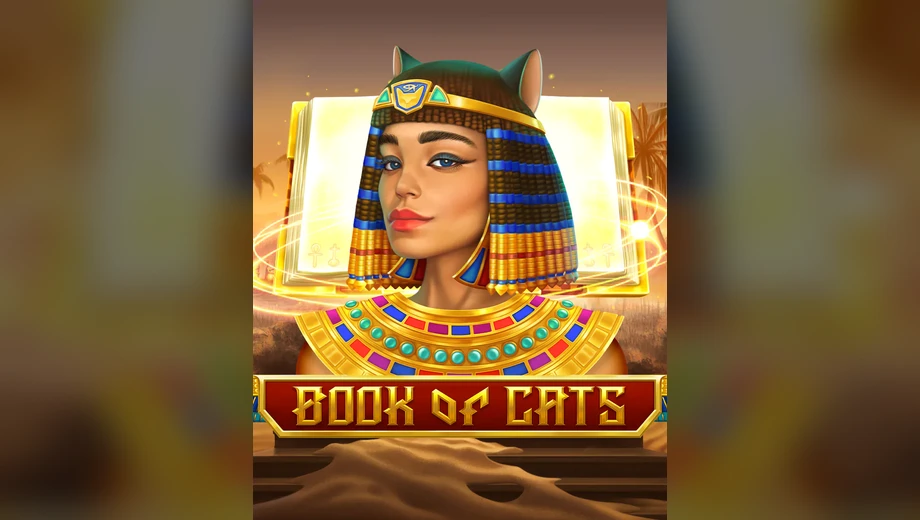 Banner de Book Of Cats, tragamonedas de BGaming disponible en 1win