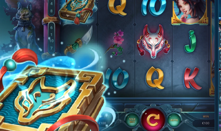 Captura del juego Book of Huli, tragamonedas de True Labs disponible en 1win