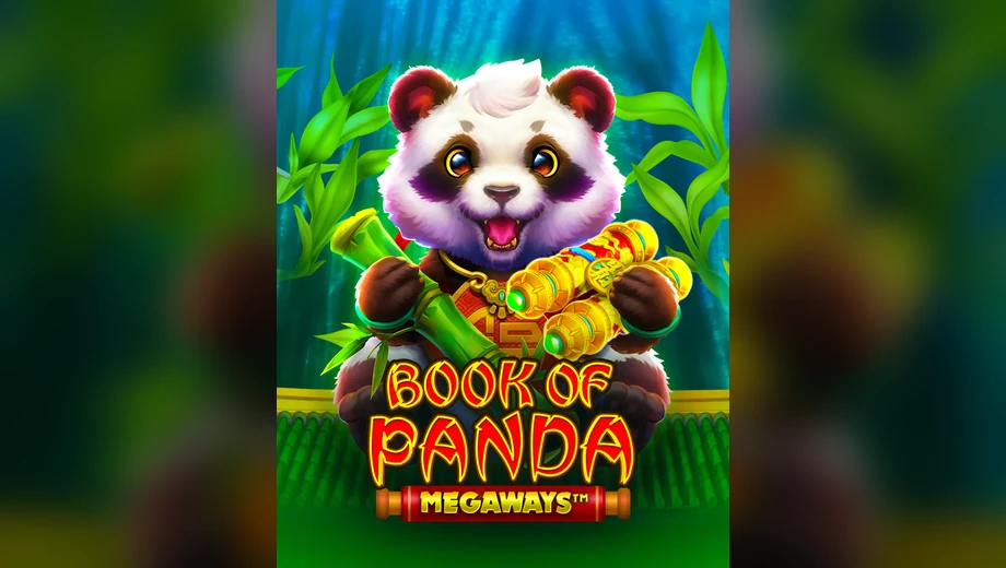 Banner de Book of Panda Megaways, tragamonedas de BGaming disponible en 1win