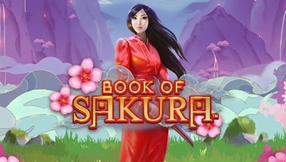 Banner de Book of Sakura, tragamonedas de Playtech disponible en 1win