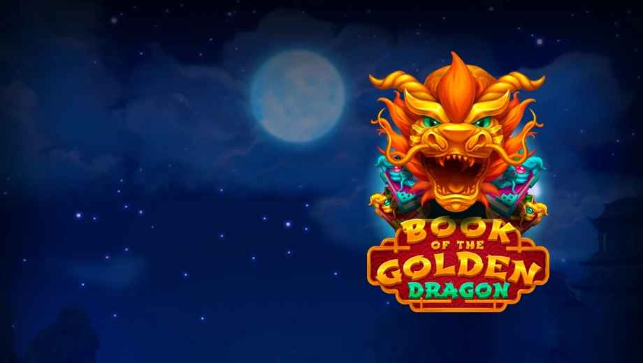 Banner de Book of the Golden Dragon, tragamonedas de Zillion disponible en 1win