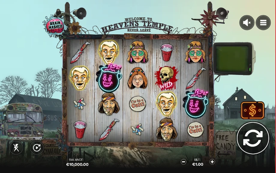 Captura del juego Brain Washed, tragamonedas de Shadylady disponible en 1win