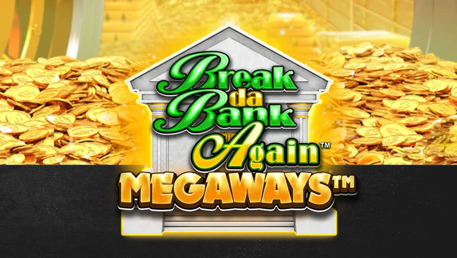 Banner de Break Da Bank Again MEGAWAYS, tragamonedas de Games Global disponible en 1win