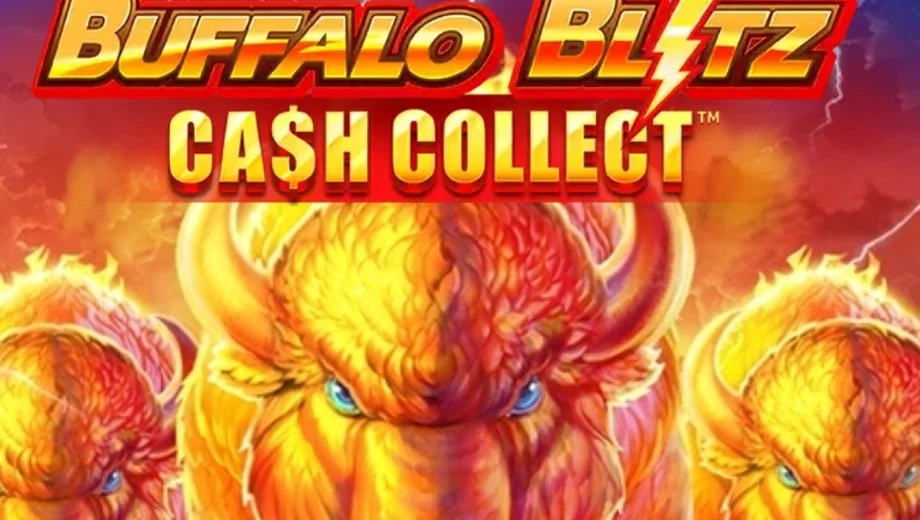 Banner de Buffalo Blitz: Cash Collect, tragamonedas de Playtech disponible en 1win