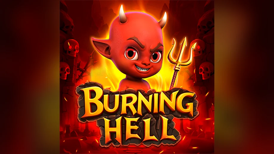 Banner de Burning Hell, tragamonedas de Endorphina disponible en 1win