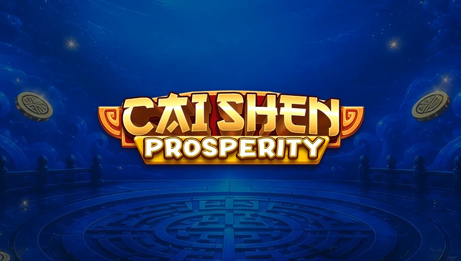 Banner de Cai Shen Prosperity, tragamonedas de AmigoGaming disponible en 1win