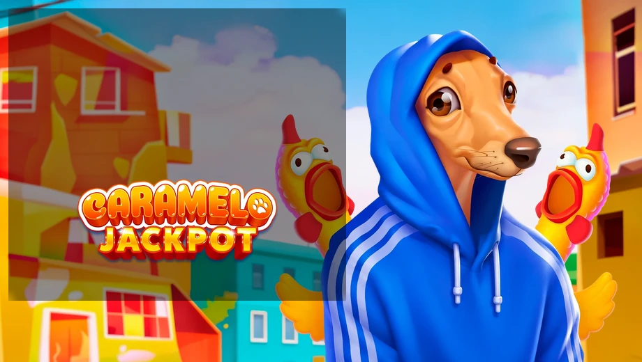 Banner de Caramelo Jackpot, tragamonedas de Onlyplay disponible en 1win