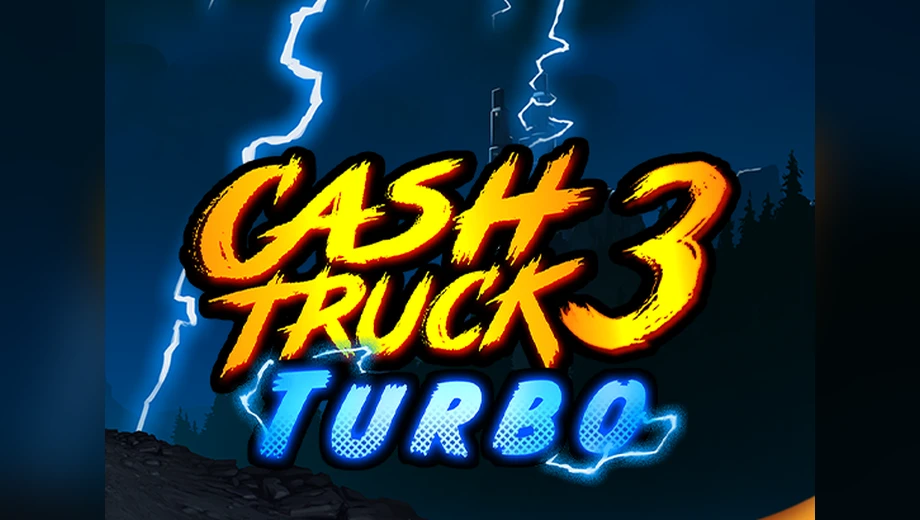 Banner de Cash Truck 3 Turbo, tragamonedas de Quickspin disponible en 1win