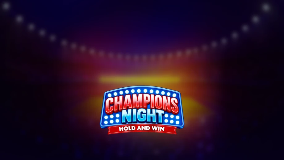 Banner de Champions Night: Hold and Win, tragamonedas de Onlyplay disponible en 1win