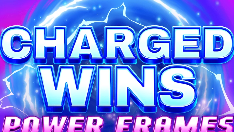 Banner de Charged Wins: Power Frames, tragamonedas de Gamzix disponible en 1win