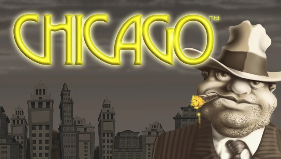 Banner de Chicago, tragamonedas de Novomatic disponible en 1win
