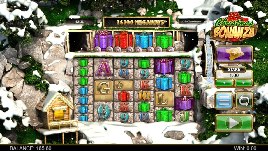 Captura del juego Christmas Bonanza, tragamonedas de Games Global disponible en 1win