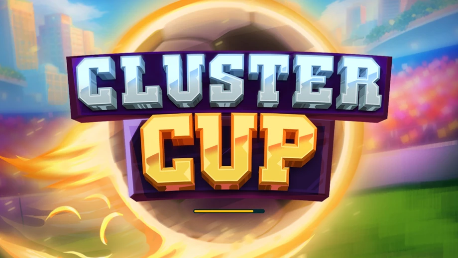 Banner de Cluster Cup, tragamonedas de Caleta disponible en 1win