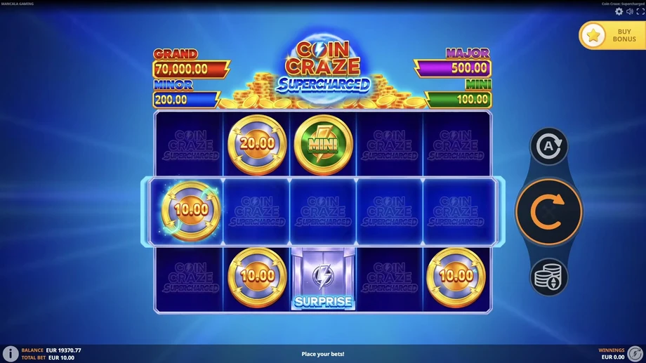 Captura del juego Coin Craze: Supercharged, tragamonedas de Mancala disponible en 1win