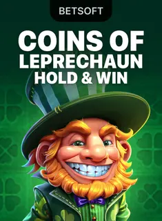 Coins of Leprechaun Hold & Win, tragamonedas de Betsoft en 1win