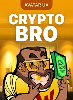 Crypto Bro, tragamonedas de AvatarUX en 1win Chile