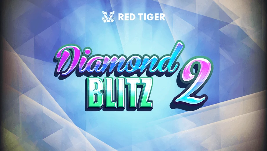 Banner de Diamond Blitz 2, tragamonedas de Red Tiger disponible en 1win