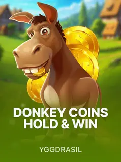 Donkey Coins Hold & Win, tragamonedas de Yggdrasil en 1win