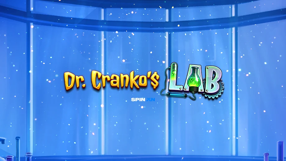 Banner de Dr. Cranko's Lab, tragamonedas de Yggdrasil disponible en 1win