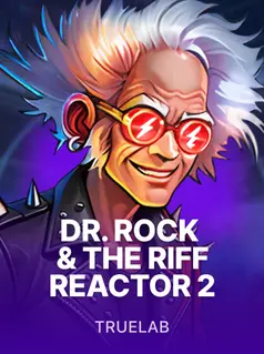Dr. Rock & the Riff Reactor 2, tragamonedas de True Labs en 1win Chile