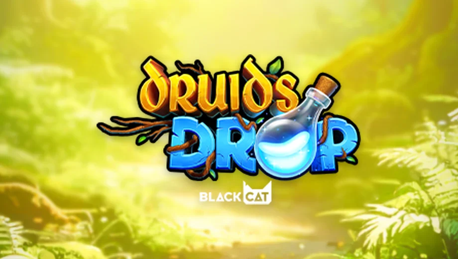 Banner de Druid's Drop, tragamonedas de Yggdrasil disponible en 1win