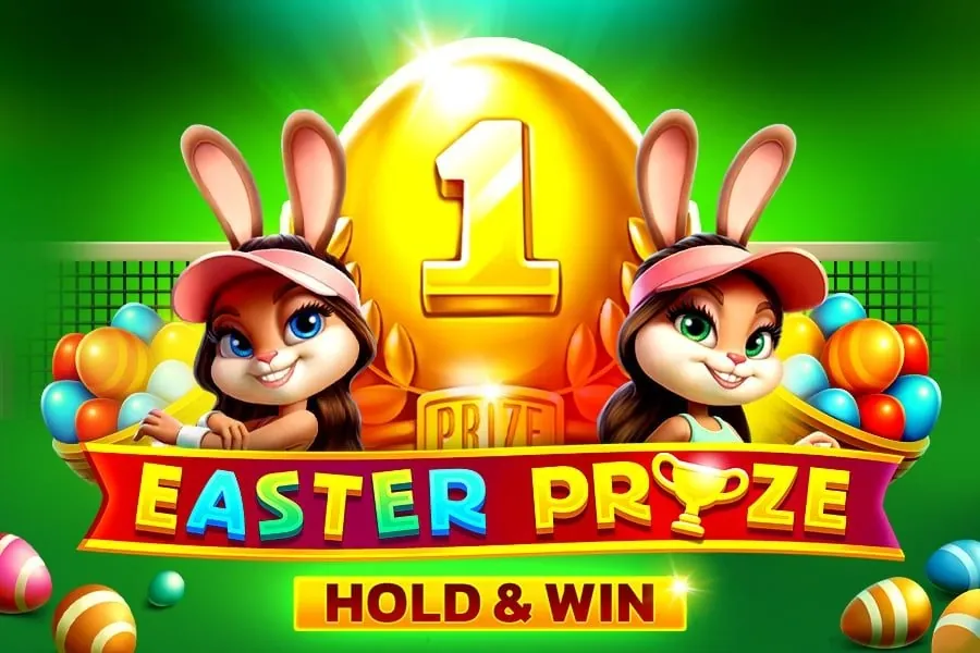 Banner de Easter Prize Hold And Win, tragamonedas de 1spin4win disponible en 1win