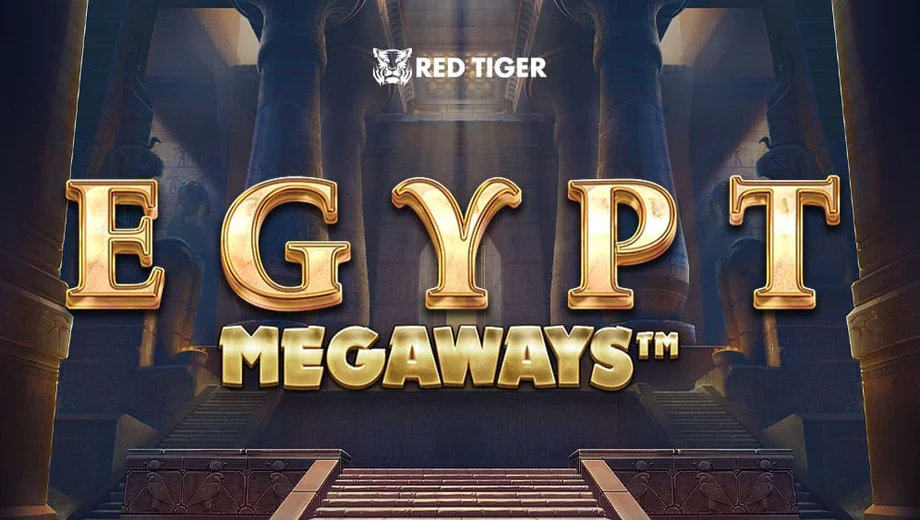 Banner de Egypt Megaways, tragamonedas de Red Tiger disponible en 1win