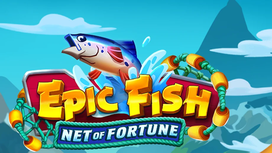 Banner de Epic Fish: Net of Fortune, tragamonedas de Quickspin disponible en 1win