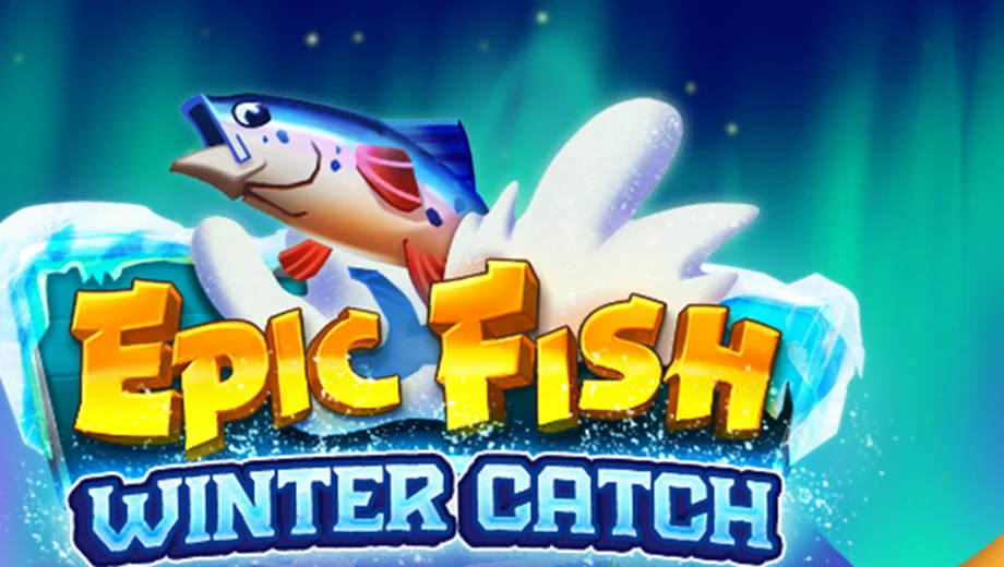 Banner de Epic Fish: Winter Catch, tragamonedas de Quickspin disponible en 1win