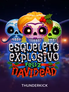 Esqueleto Explosivo: Feliz Navidead, tragamonedas de Thunderkick en 1win