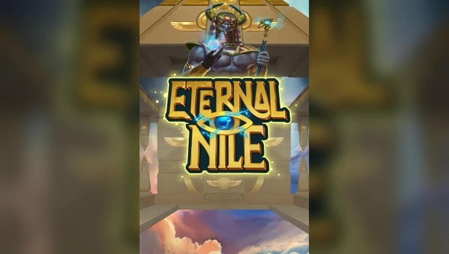 Banner de Eternal Nile, tragamonedas de Aceroll disponible en 1win
