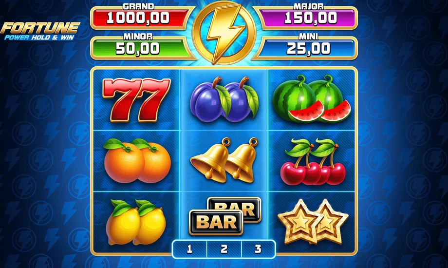 Captura del juego Fortune Power: Hold & Win, tragamonedas de GameBeat disponible en 1win
