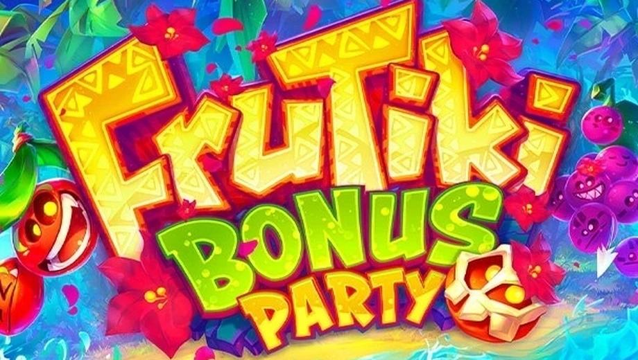 Banner de Frutiki Bonus Party, tragamonedas de Apollo Play disponible en 1win