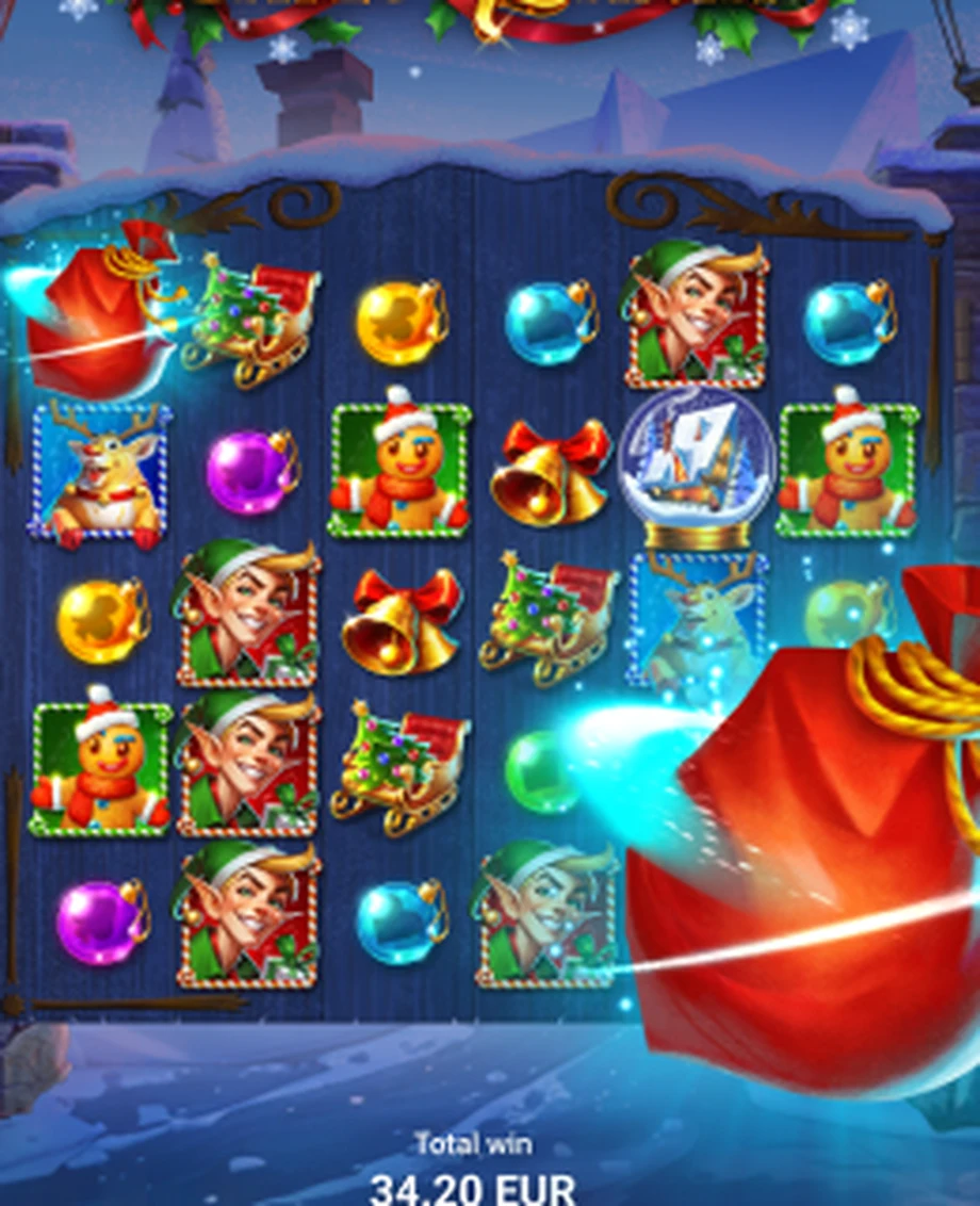 Captura del juego Gates of Santa, tragamonedas de True Labs disponible en 1win