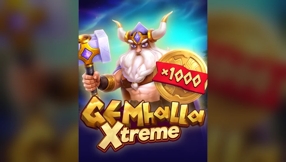 Banner de Gemhalla Xtreme, tragamonedas de BGaming disponible en 1win