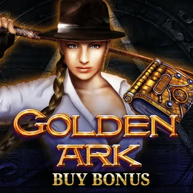 Banner de Golden Ark Buy Bonus, tragamonedas de Novomatic disponible en 1win