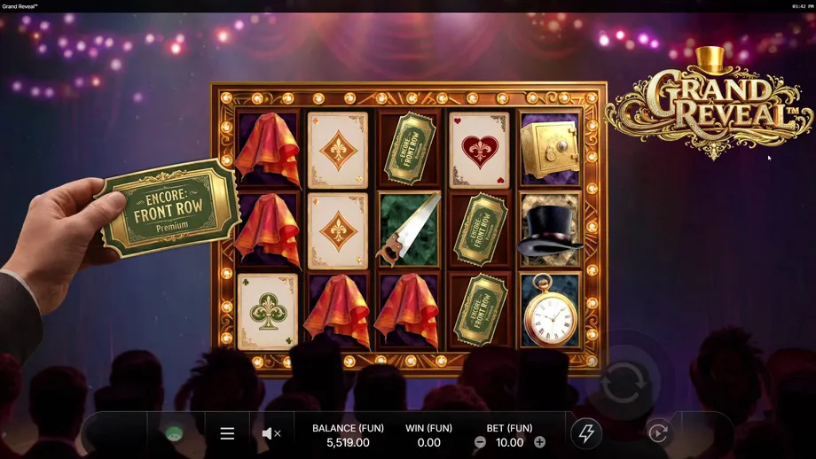 Captura del juego Grand Reveal, tragamonedas de Curiousgames disponible en 1win