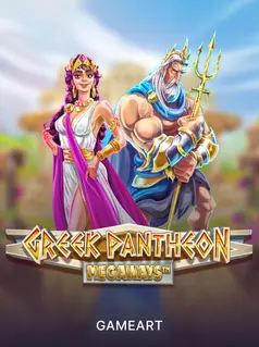 Greek Pantheon Megaways, tragamonedas de Gameart en 1win
