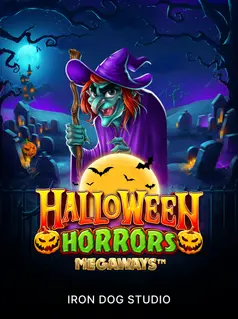 Halloween Horrors Megaways, tragamonedas de 1X2gaming en 1win