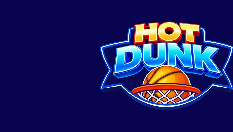 Banner de Hot Dunk, tragamonedas de Onlyplay disponible en 1win