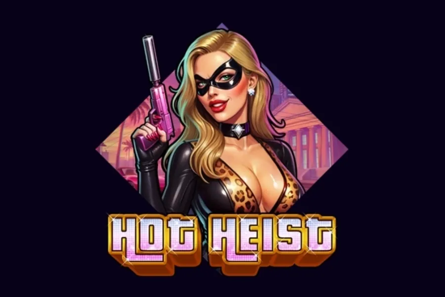 Banner de Hot Heist, tragamonedas de True Labs disponible en 1win