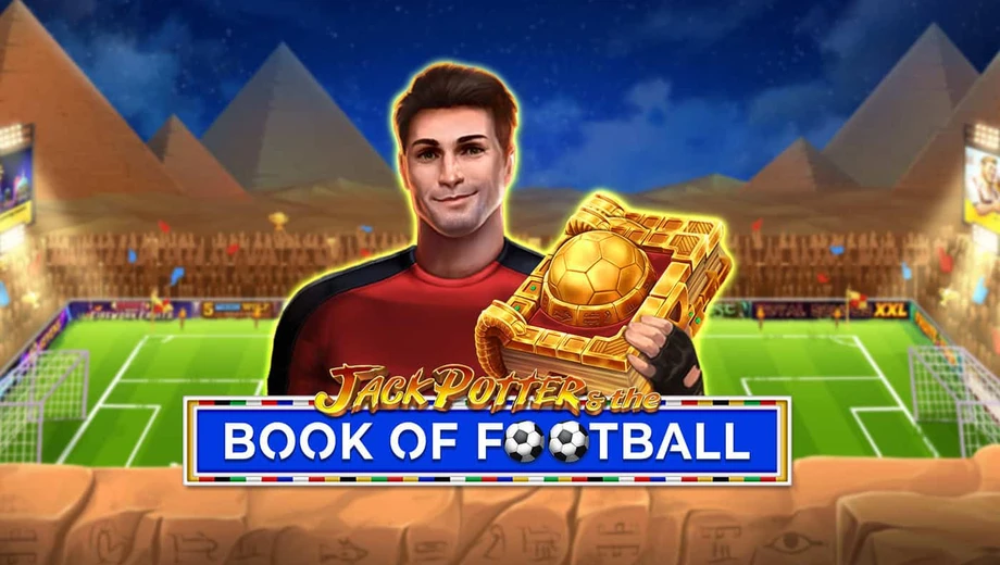 Banner de Jack Potter & The Book of Football, tragamonedas de Apparat disponible en 1win