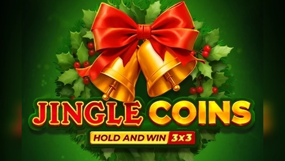 Banner de Jingle Coins: Hold and Win, tragamonedas de Playson disponible en 1win