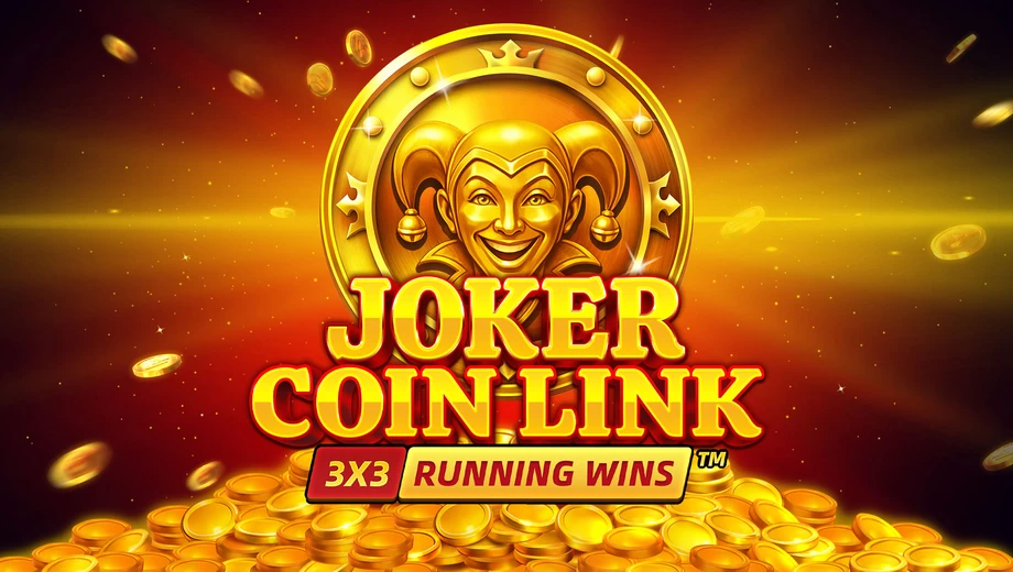 Banner de Joker Coin Link: RUNNING WINS, tragamonedas de Fugaso disponible en 1win