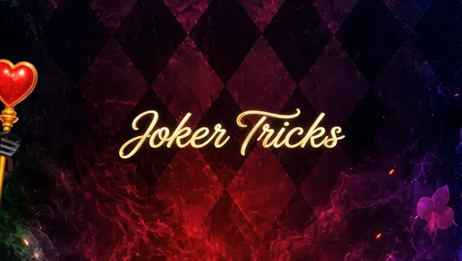Banner de Joker Tricks, tragamonedas de AmigoGaming disponible en 1win