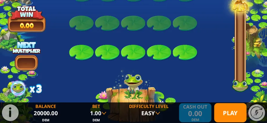 Captura del juego Jump'n'Cash, tragamonedas de Mancala disponible en 1win